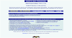 Desktop Screenshot of northbaypensions.com